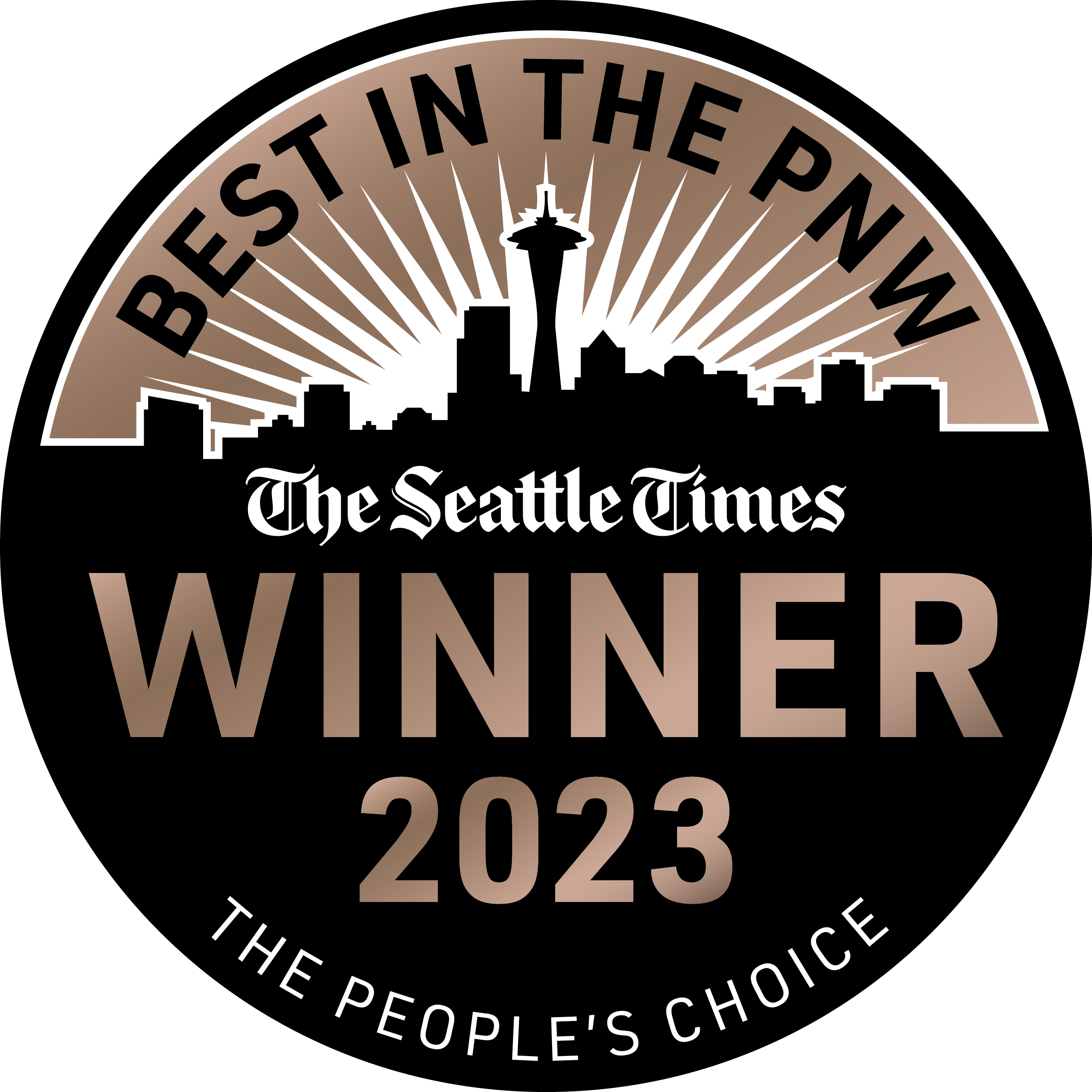 The Seattle Times Winner 2023 Badge