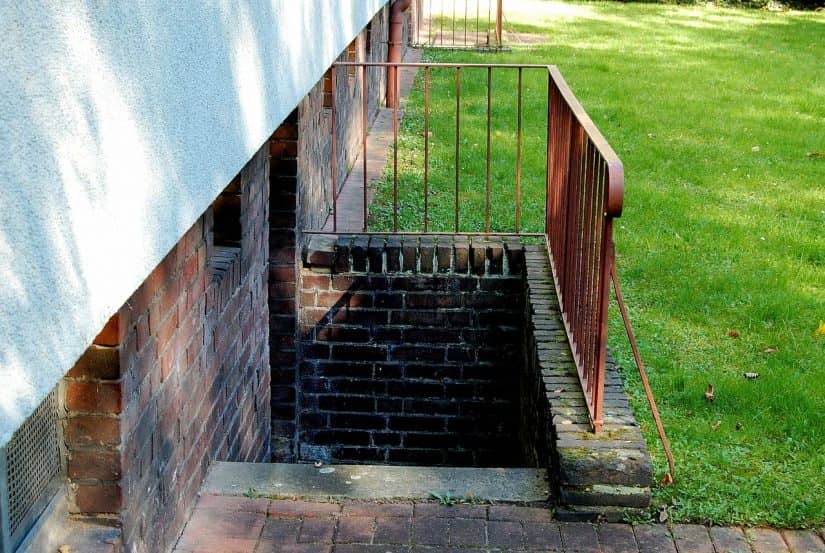Entrance To Basement Via The Stairs