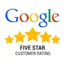 Google Five Star Badge